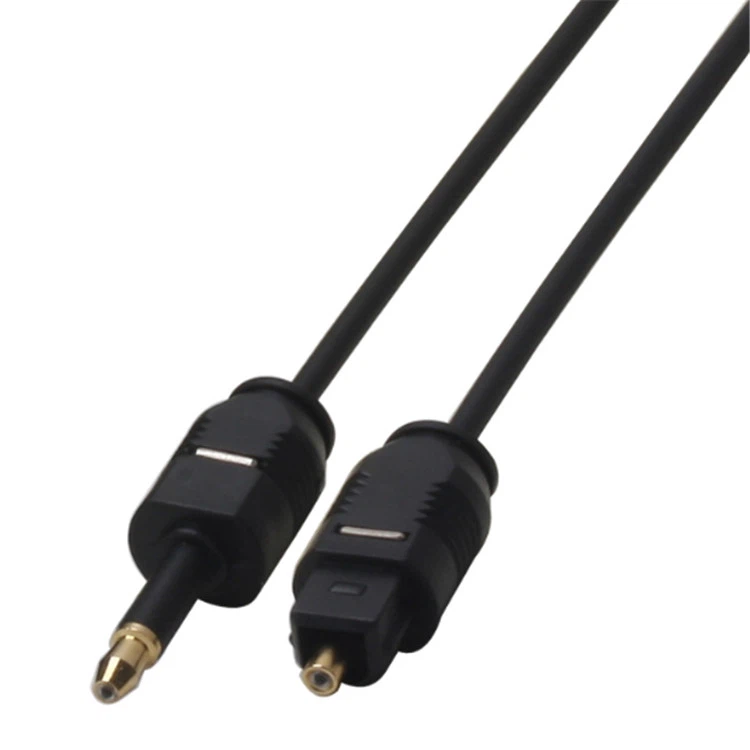 Toslink Mini 3,5 Mm Konnektör Optik Fiber Ses Kablosu