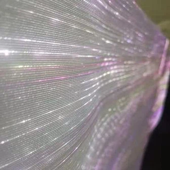 Aydınlık Giysiler İçin Fiber Optik Kumaş